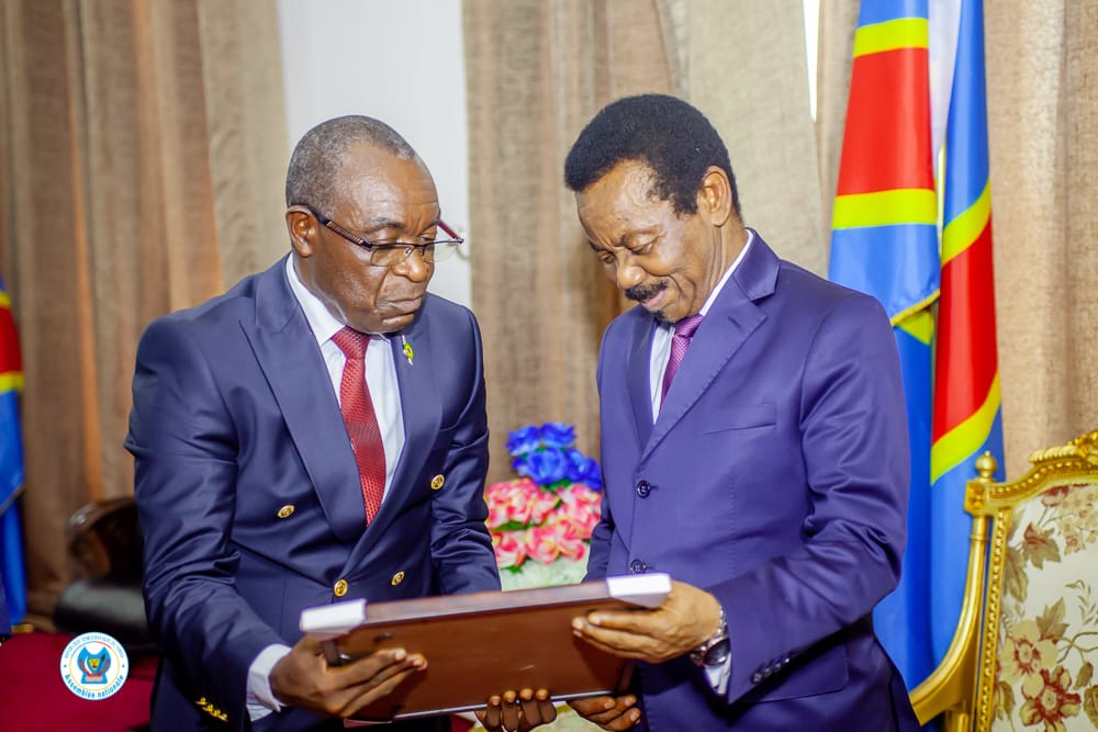 RDC-Ass.Nat:Le SG de l’Alliance parlementaire de l’Afrique centrale rend compte à Christophe Mbosot des conclusions des travaux de Kinshasa
