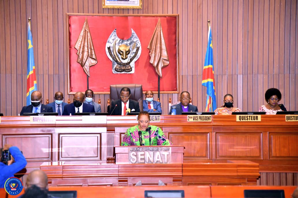 RDC-Politique:Le Sénat a félicité Mme Catherine Kathunga pour sa réponse aux préoccupations Sénateurs