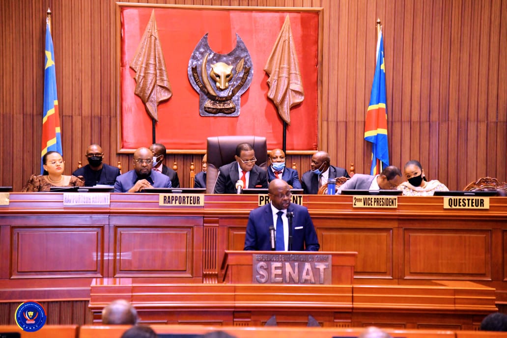 RDC-Politique: Trois  projets de lois présenté et voté au sénat par Le ministre d’Etat au Plan et le ministre du Commerce extérieur