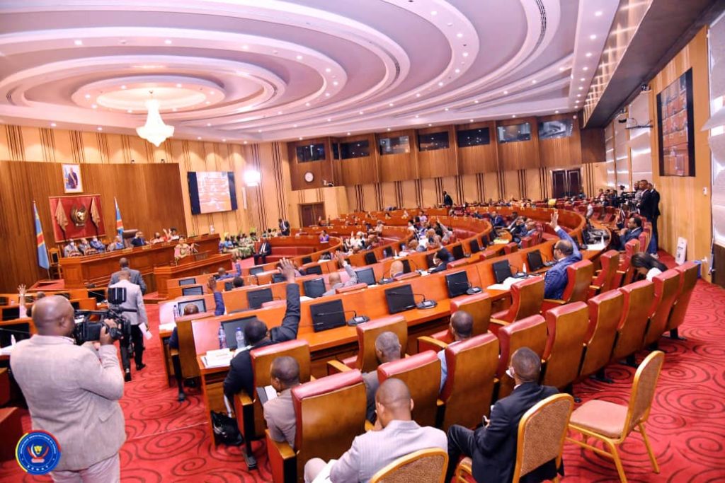 RDC-Politique :Le sénat  a adopté  deux projets des lois
