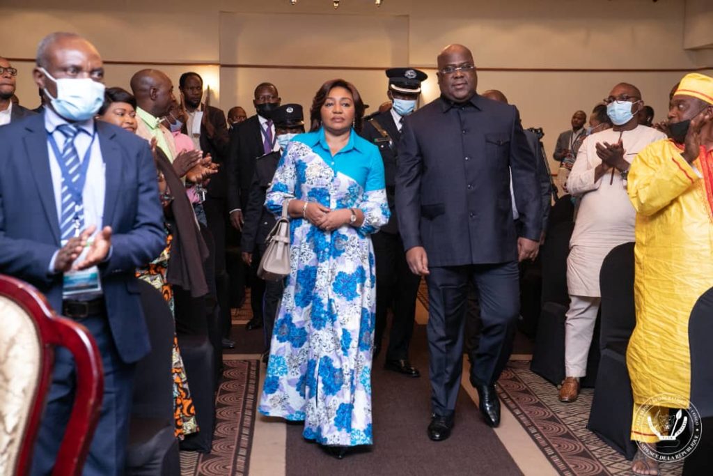 RDC-Diplomatie:La communauté congolaise vivant à Lusaka reçu par le couple présidentiel