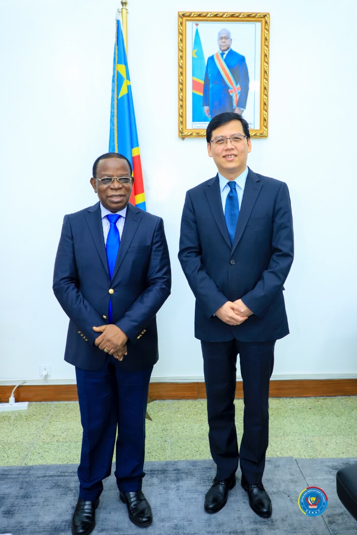RDC-Diplomatie:50 ans après, la CHINE salue l’évolution positive de ses relations avec  la RDC