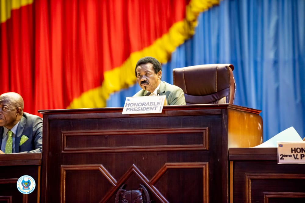 RDC-Parlement:Christophe Mboso a exprimé solennellement le soutien de l’Ass.Nat aux FARDC