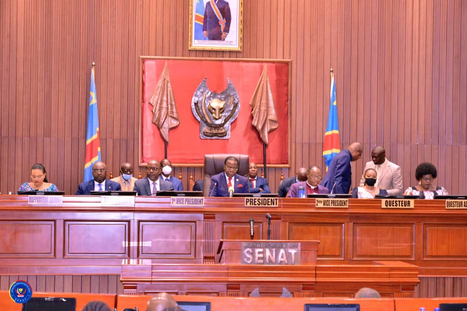 RDC-Politique:Vote au Sénat de cinq projets de loi de ratification des ordonnances   lois