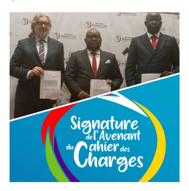 RDC-Sporst:Signature de l’avenant du cahier des charges,Jean-Michel Sama Lukonde obtient le soutien renouvelé et l’accompagnement de l’ OIF pour l’organisation des 9èmes Jeux de la Francophonie à Kinshasa en août 2023