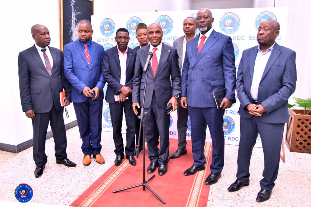 RDC-Securite:Les députés nationaux ,les sénateurs,  ainsi que les notables d’ Uvira dans la province du Sud Kivu chez Modeste Bahati