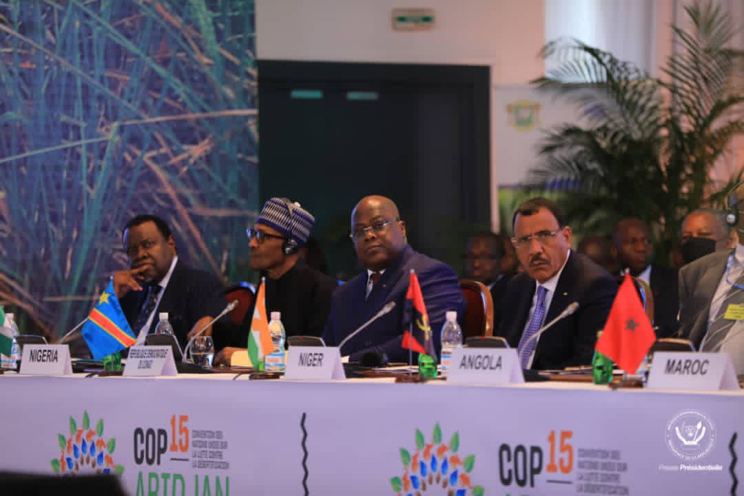 RDC-Diplomatie:COP 15: Tshisekedi a pris une  part active au Sommet des chefs d’État