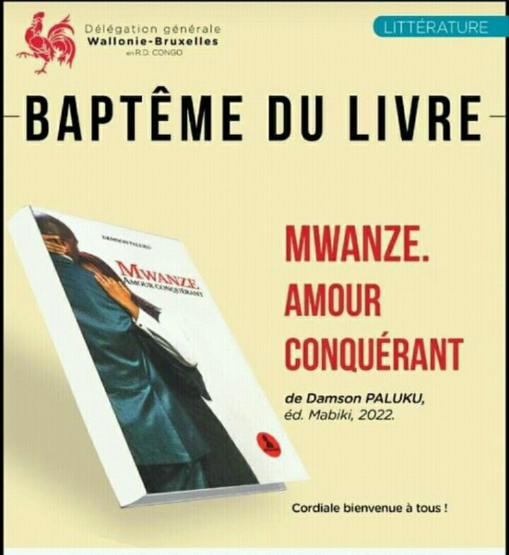 RDC-Littérature:Le roman Mwanze Amour Conquérant de Damson paluku sort de la maternité.