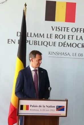 RDC – Diplomatie :Chaque pays a le devoir de protéger l’intégrité de son territoire dixit Alexander de Croo, premier ministre belge