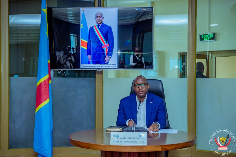 RDC:Le PM a présidé une réunion avec les ministères sectoriels dans le but d’impulser la mise en œuvre effective de la réforme du Guichet unique du Commerce extérieur pour accroître la mobilisation des recettes publiques et améliorer le climat des affaires 