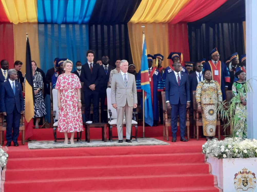 RDC-Diplomatie:L’UNILU réserve un aceuille chaleureux au couple royal Belge