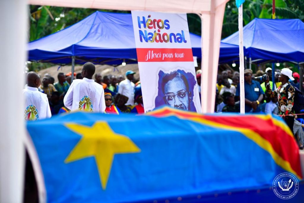 RDC-Nécrologie: La relique de Lumumba en route pour Lubumbashi