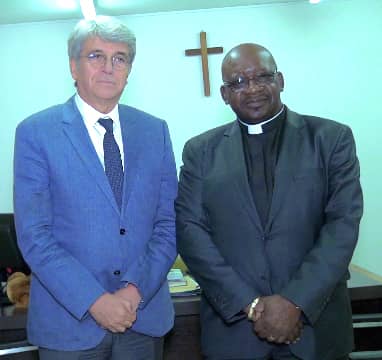 RDC-Securite:Le Président National de l’ECC et l’Ambassadeur de France passent revue la situation sécuritaire dans l’Est de la RDC