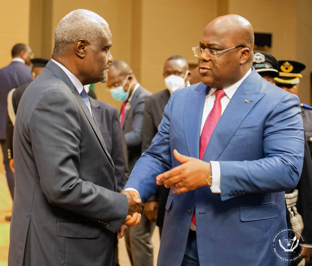 RDC-Diplomatie:4ème réunion  de coordination semestrielle de l’Union africaine Félix Tshisekedi présent a Lusaka