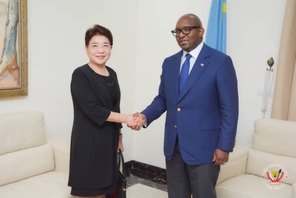 RDC-Cooperation:Le Premier Ministre a reçu l’assurance de l’accompagnement du Gouvernement chinois au développement économique et social de la RDC