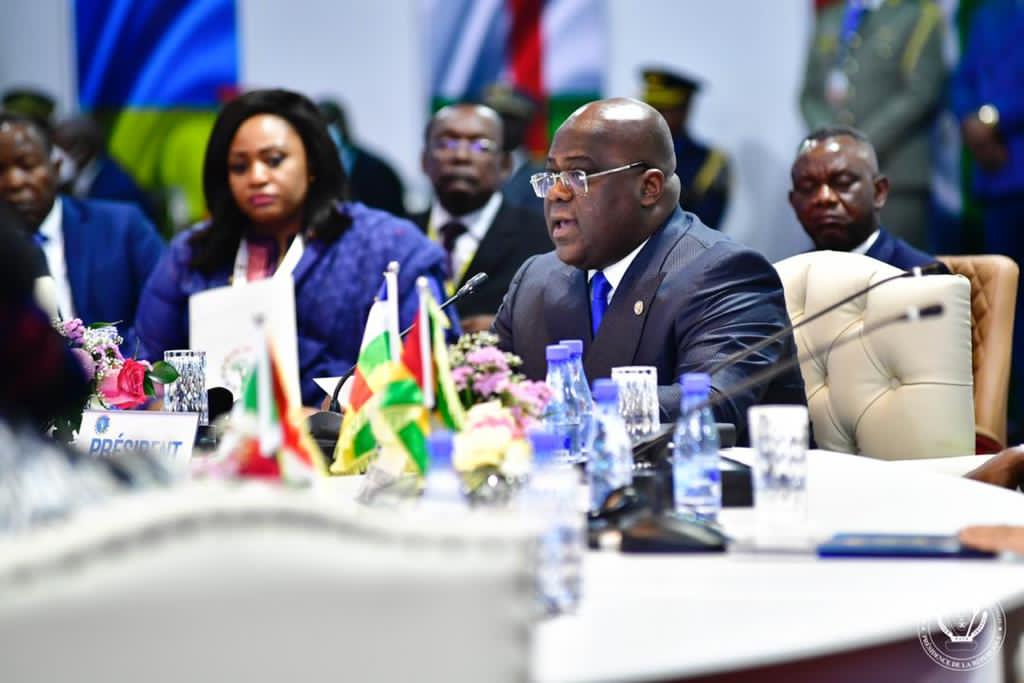 RDC-Diplomatie:Félix Tshisekedi a reçu en marge du XXIème sommet de la CEEAC ses homologues présidents présents à Kinshasa