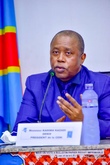 RDC-CENI:Dénis Kadima préside le cadre de concertation CENI-PARTIS POLITIQUES  au Palais du peuple