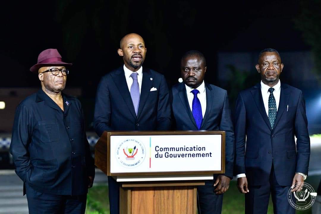 RDC-Politique:Le gouvernement va réévaluer le plan du retrait de la MONUSCO dixit Patrick Muyaya