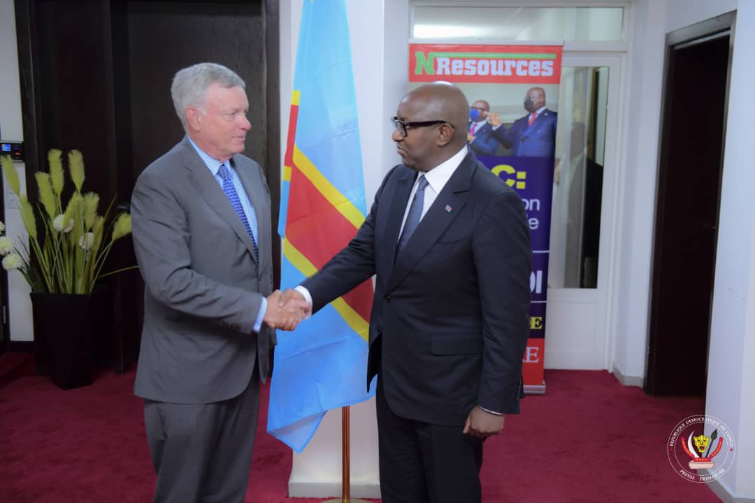 RDC-Economie:Le PDG mondial de Visa Alfred Kelly présente au Premier Ministre  un projet de numérisation des activités économiques en RDC