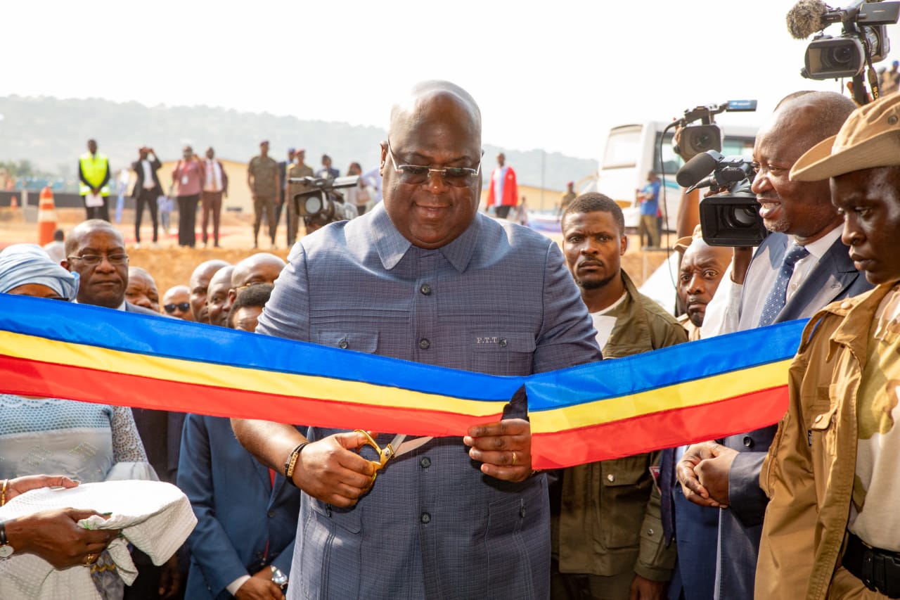 RDC-Société: Félix Tshisekedi honore ces engagements du social par l’inauguration d’une nouvelle usine de traitement d’eau à Kinshasa
