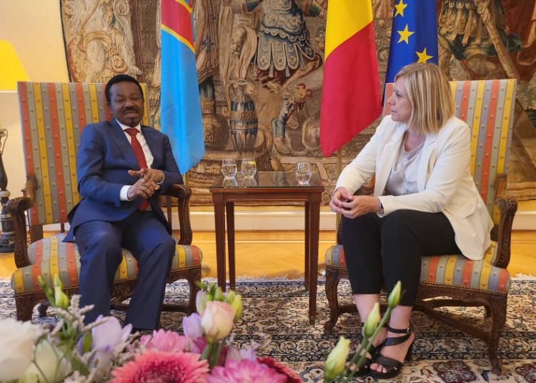 RDC-Diplomatie parlementaire: Christophe Mboso N’kodia  séjourne à Bruxelles pour signer un protocole d’accord avec parlement Belge