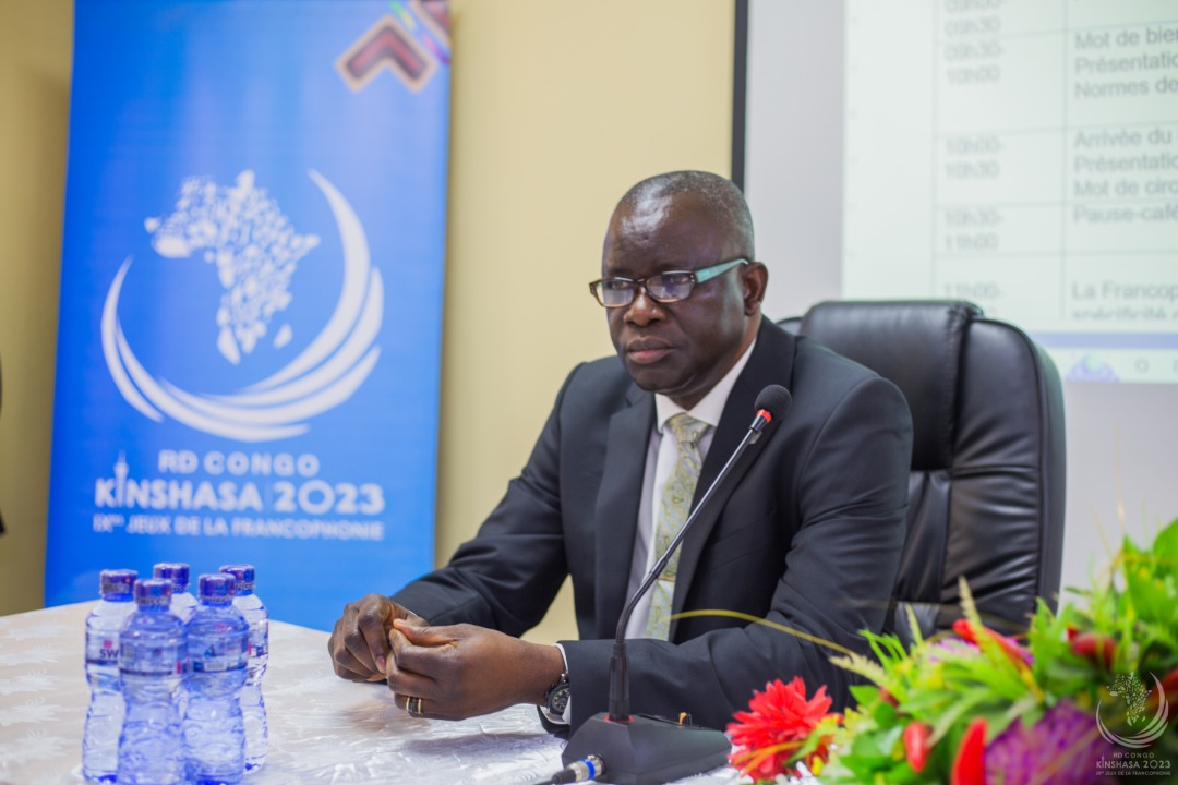 RDC-Sports:Isidore Kwandja lance un séminaire d’information avec les journalistes de 72 heures pour les préparatifs des 9ès Jeux de la Francophonie à kinshasa