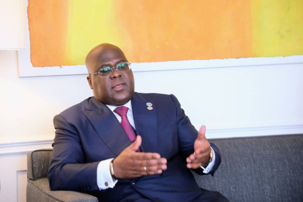 RDC-Diplomatie:Exclusivité Félix Tshisekedi fait le point sur la situation du pays depuis New-York