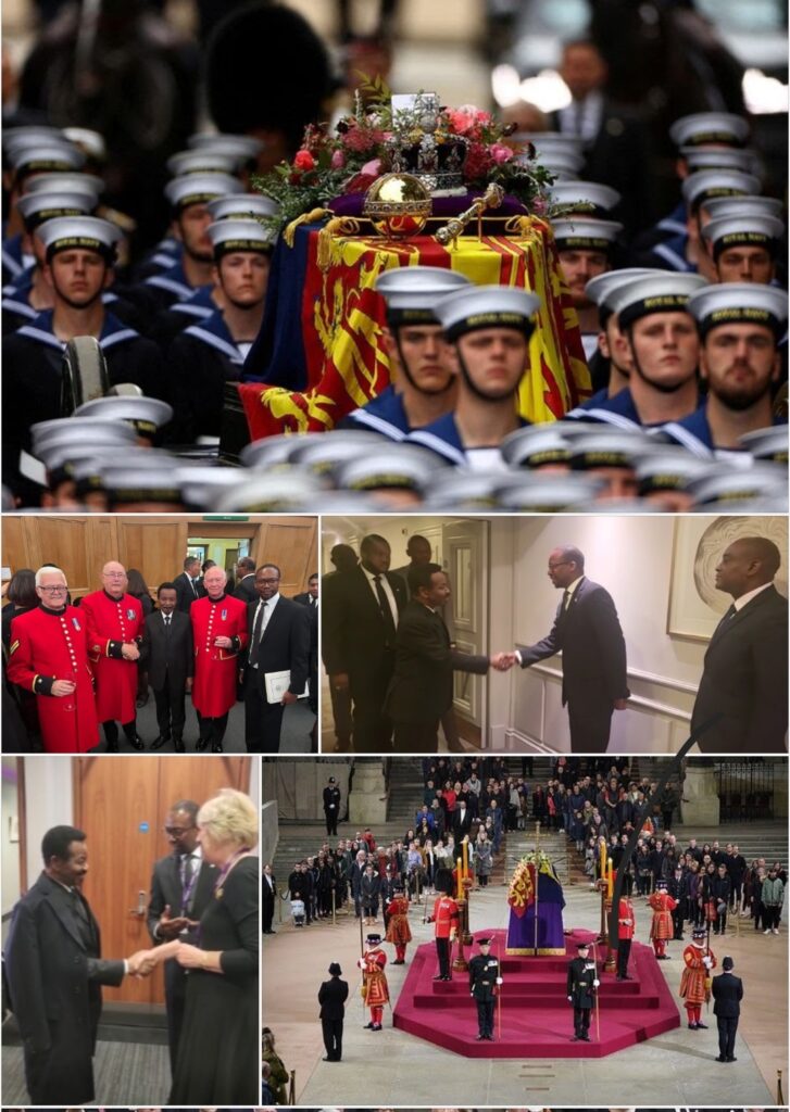 Monde-Angleterre: l’enterrement de la Reine Élisabeth II est intervenue ce lundi, Christophe Mboso N’kodia présent à Londres