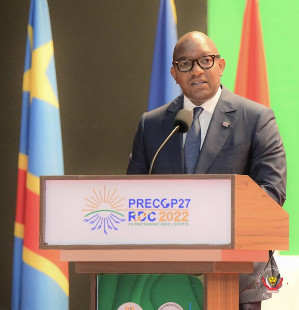 RDC-Diplomatie: Les pays industrialisés à garantir les moyens technologiques et financiers conséquents en faveur des pays africains qui ne portent pas la lourde responsabilité historique du changement climatique dixit Sama Lukonde