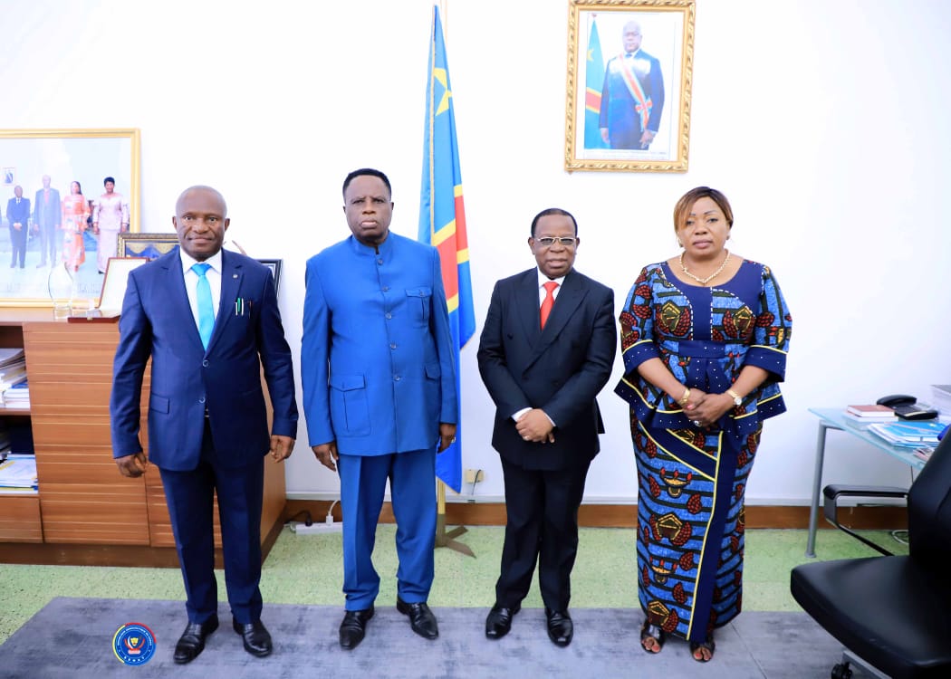 RDC-Politique:Conflit Teke-Yaka Modeste Bahati  accorde une audience aux gouverneurs de Kwango,Kwilu et Mai-ndombe