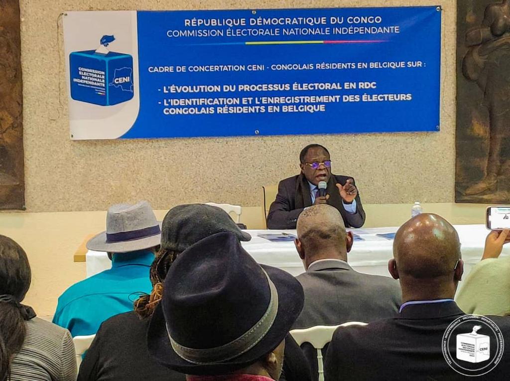 RDC-Diplomatie:Cadre de concertation CENI/Congolais résidant en Belgique