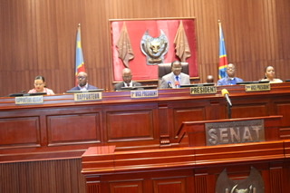 RDC-Parlement:Le projet de loi sur l’état de siège adopté au sénat et  transmis au Chef de l’État