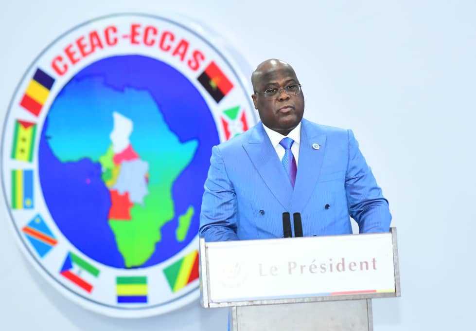 RDC-Diplomatie:Félix Tshisekedi désigné facilitateur de la transition politique au Tchad après la 2ème session extraordinaire de la CEEAC