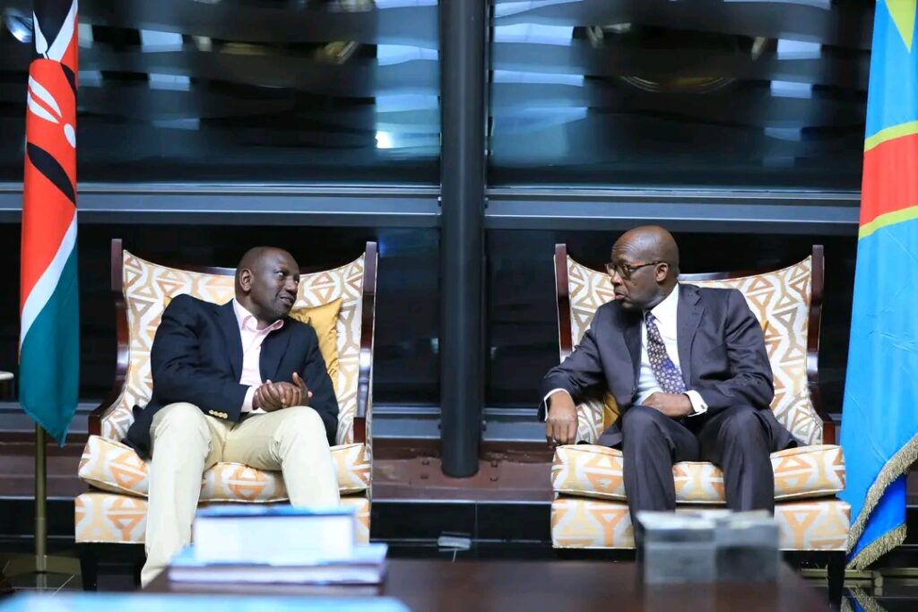 RDC-Diplomatie:William Ruto en visite officielle à Kinshasa
