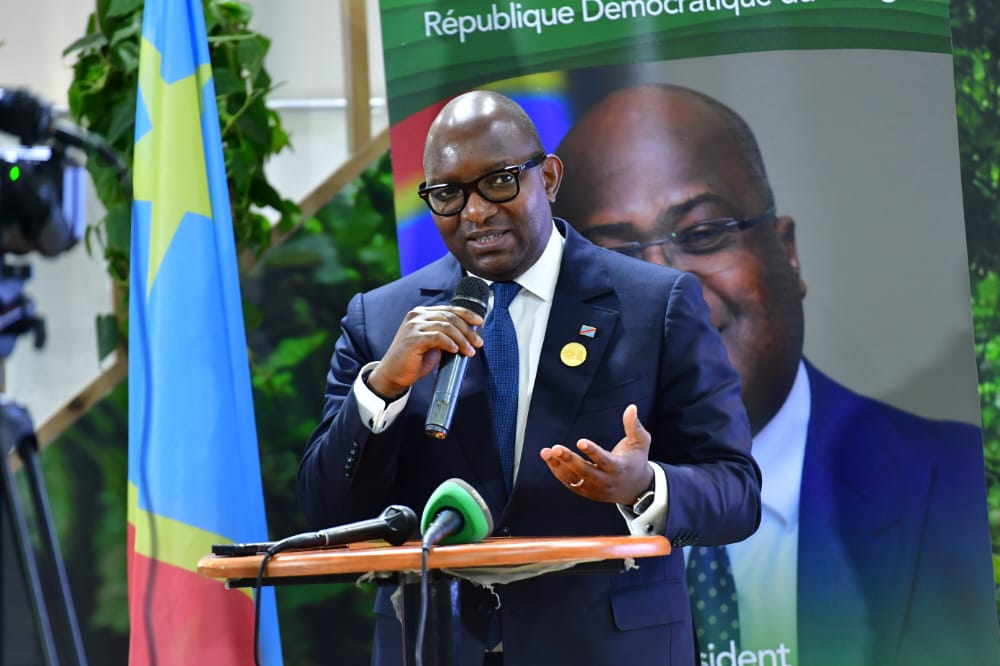 RDC-Diplomatie:Du Haut de la tribune de la COP-27, le Premier Ministre  invite le Monde à soutenir les efforts de Paix et de Sécurité de la RDC afin de mieux protéger les écosystèmes du pays