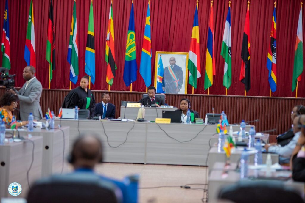 RDC-Parlement:52e assemblée plénière du forum parlementaire de la SADC Adoption des rapports des commissions permanente