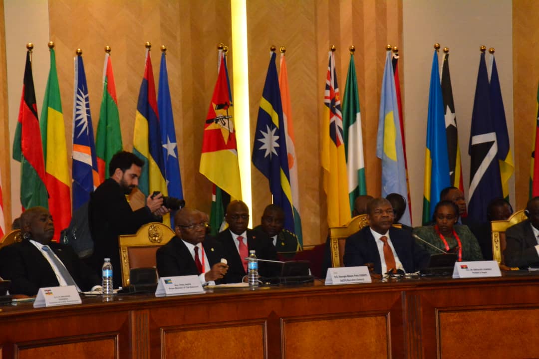 RDC-Diplomatie:Représentant,Félix  Tshisekedi, le P.M Sama Lukonde participe au 10ème sommet de l’organisation des États d’Afrique, des Caraïbes et de Pacific à Luanda en Angola