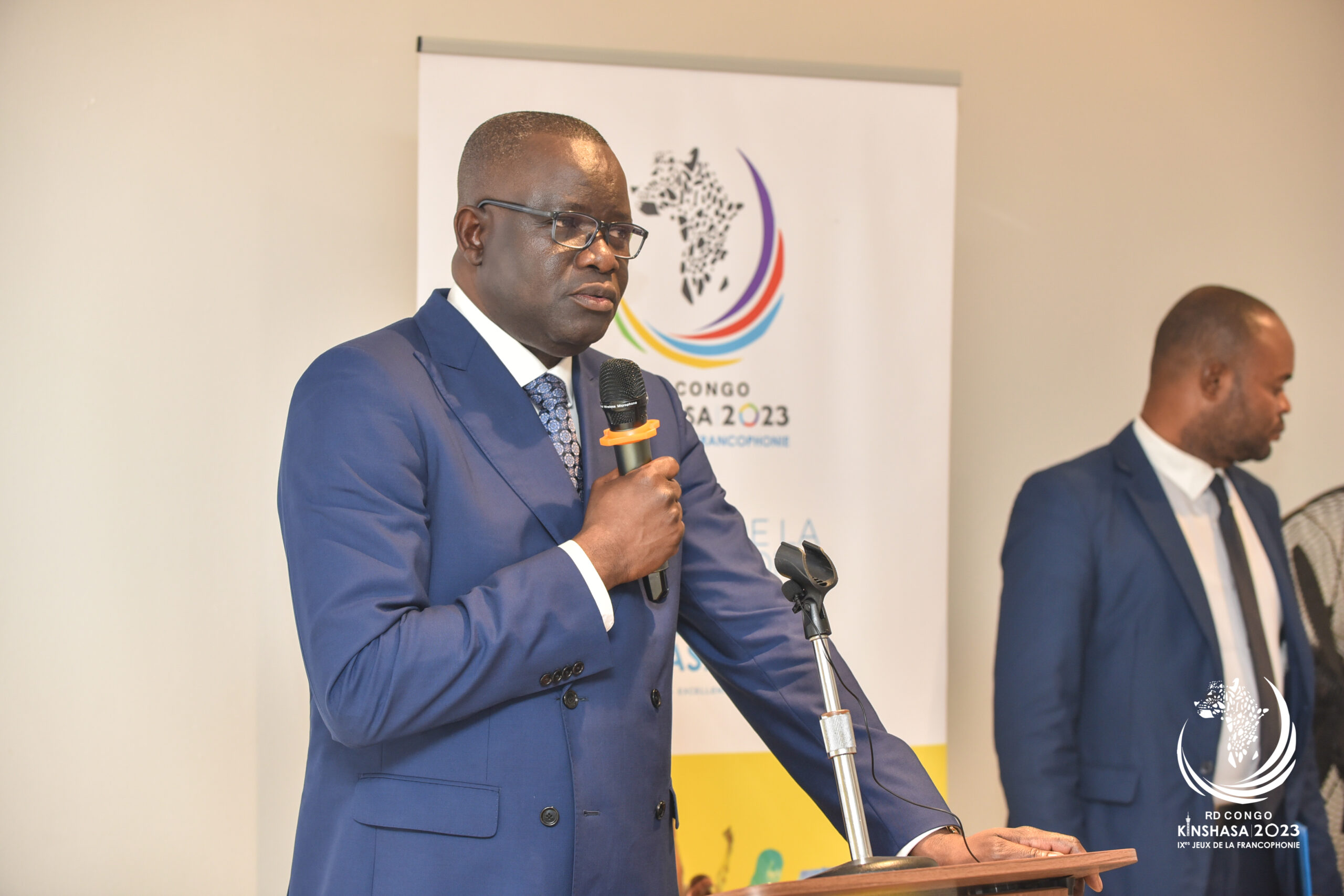 RDC-Sports:Isidore Kwandja   compte sur la presse pour la réussite des 9èmes jeux de la francophonie