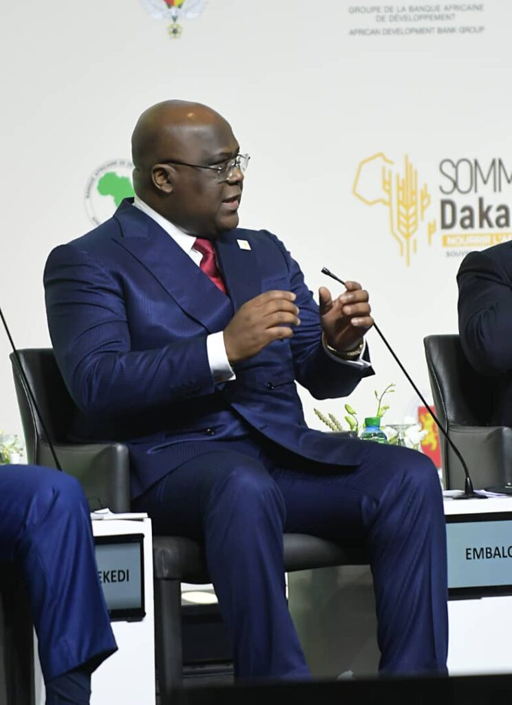RDC-Diplomatie:Felix Tshisekedi depuis Dakar au Sénégal confirme sa volonté de diversifier l’économie congolaise base sur l’agriculture