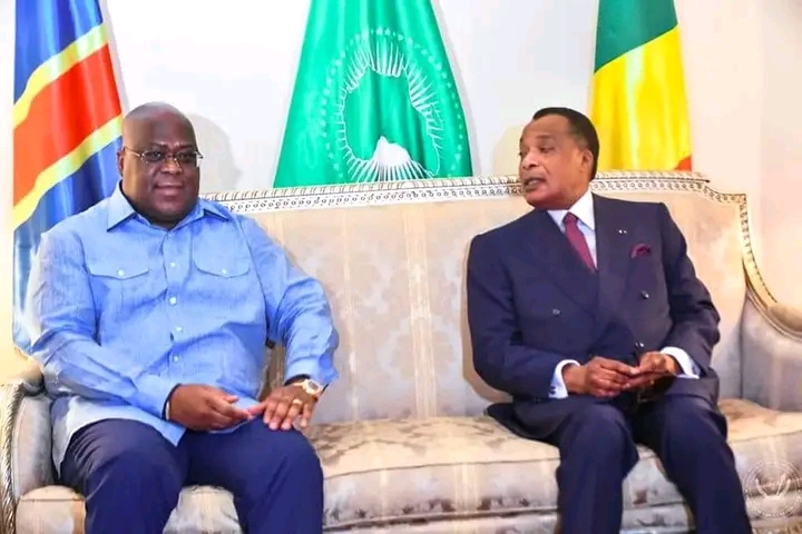 RDC – Diplomatie : Tshisekedi a rencontré Denis Sassou-Nguesso dans son fief d’Oyo