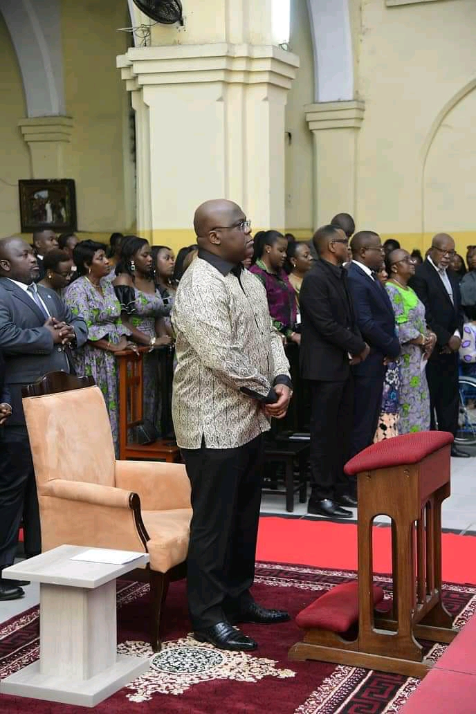 RDC – Nécrologie : Félix Tshisekedi rend hommage au Patriarche Gabriel Biringamine