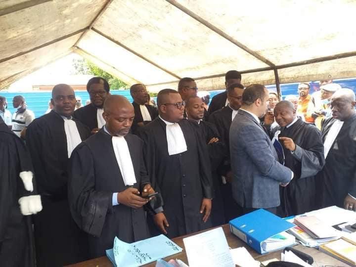 RDC – Justice : Fabrice Lusinde était invité par le tribunal pour faire une déposition comme témoin dans le procès qui oppose le ministère public et Jean-Bosco Kayombo
