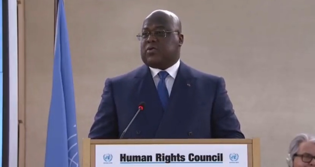 RDC – Politique : Félix TShisekedi dénonce les violations de droit international commis par le Rwanda à Genève