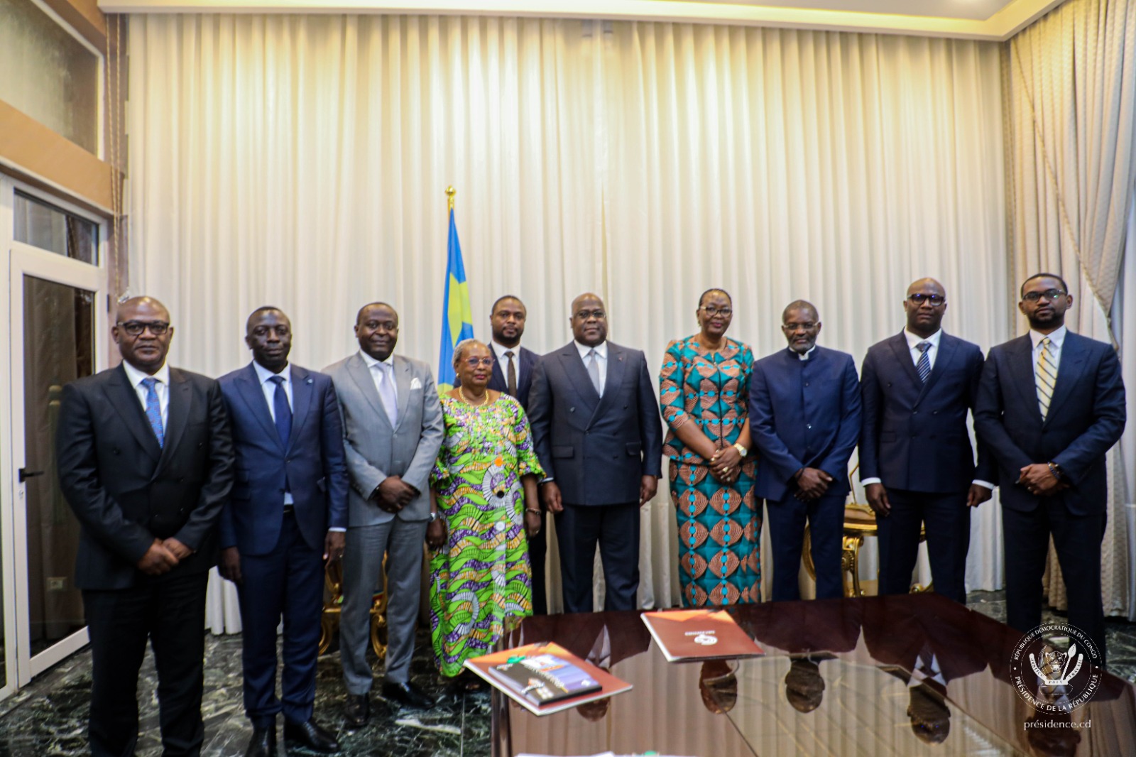 RDC – Économie : Félix Tshisekedi reçoit la nouvelle équipe du conseil d’administration de la GECAMINES