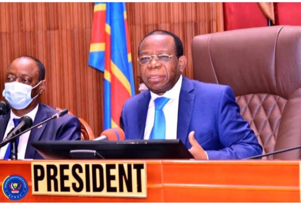 RDC-Parlement:Le sénat attire l’attention de la classe politique sur le processus actuel d’enrôlement n’est pas synonyme de la campagne électorale dixit Bahati Lukwebo