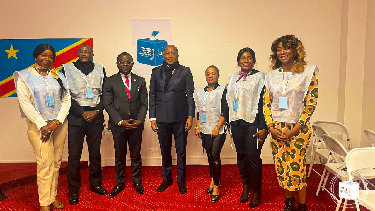 RDC-Elections:Enrôlement des Congolais résidant en France et en Belgique Denis Kadima encourage la diaspora congolaise à participer aux efforts des réformes de la loi électorale en matière d’identification et d’enrôlement des électeurs