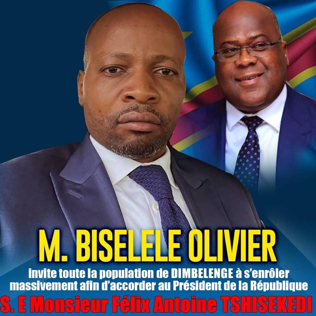 RDC-Politique : Olivier Biselele a rempli son devoir civique