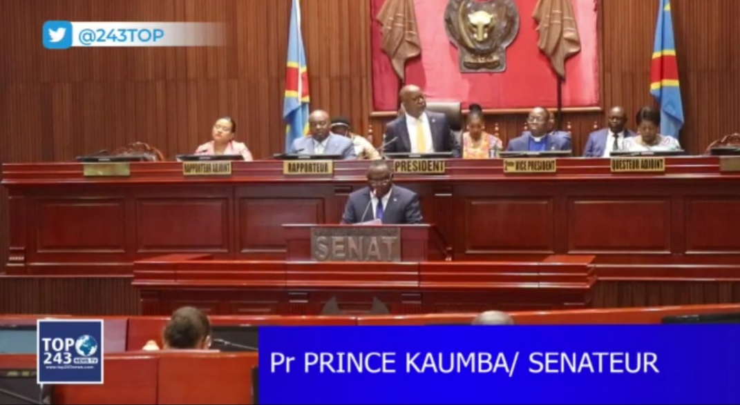 RDC – Parlement : coopération sino-congolaise et la Sicomines, le sénateur Prince Kaumba veut voir clair dans le contrat minier