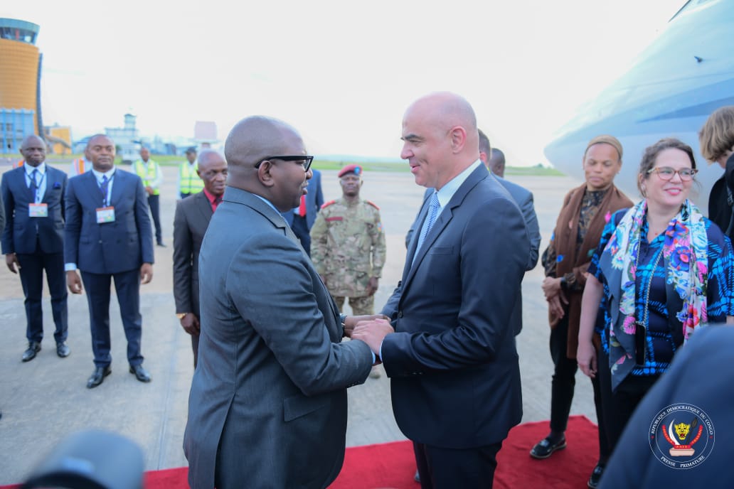 RDC-Diplomatie:Alain Berset en visite officielle au pays de Lumumba ce mercredi