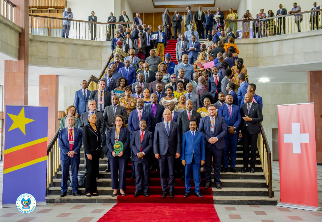 RDC-Diplomatie:En marge de sa visite officielle en RDC,Alain Berset a eu une séance académique avec les parlementaires congolais